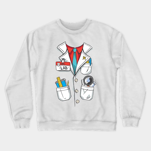 Lab coat costume Crewneck Sweatshirt by JFDesign123